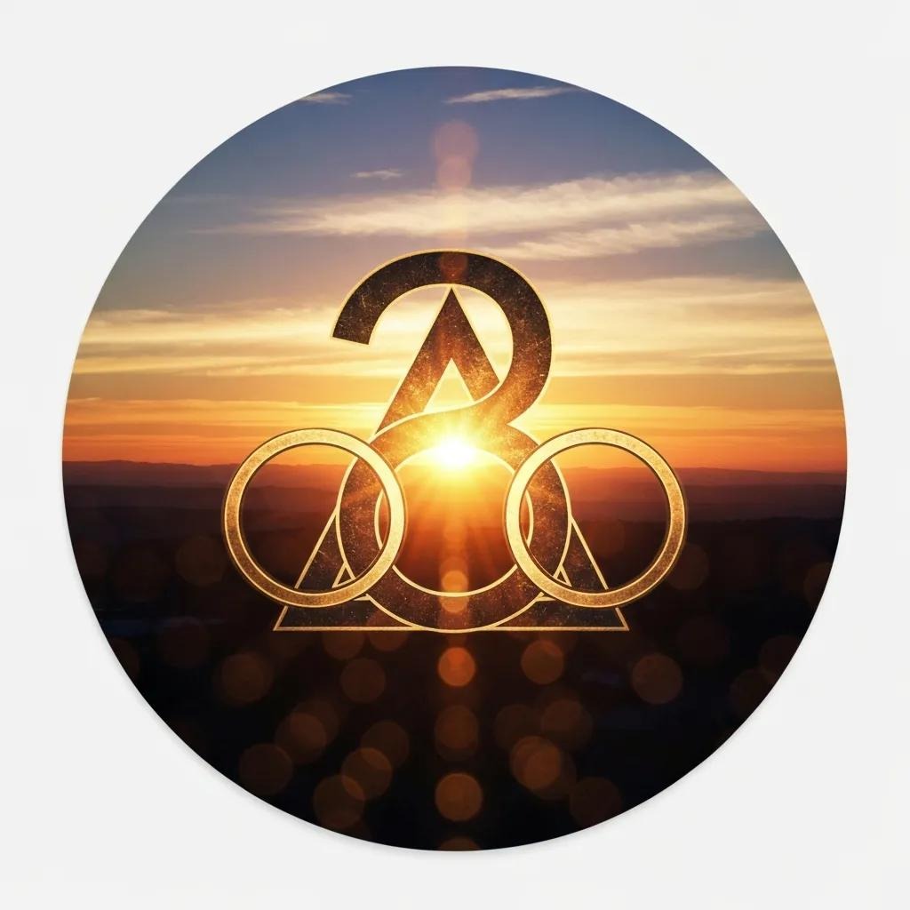 a symbol of three threes