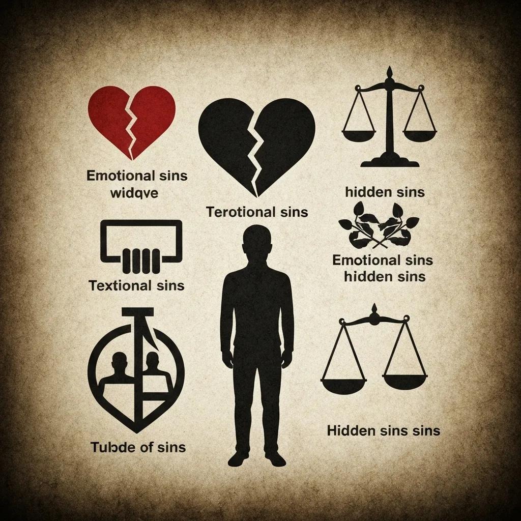 different sins of people