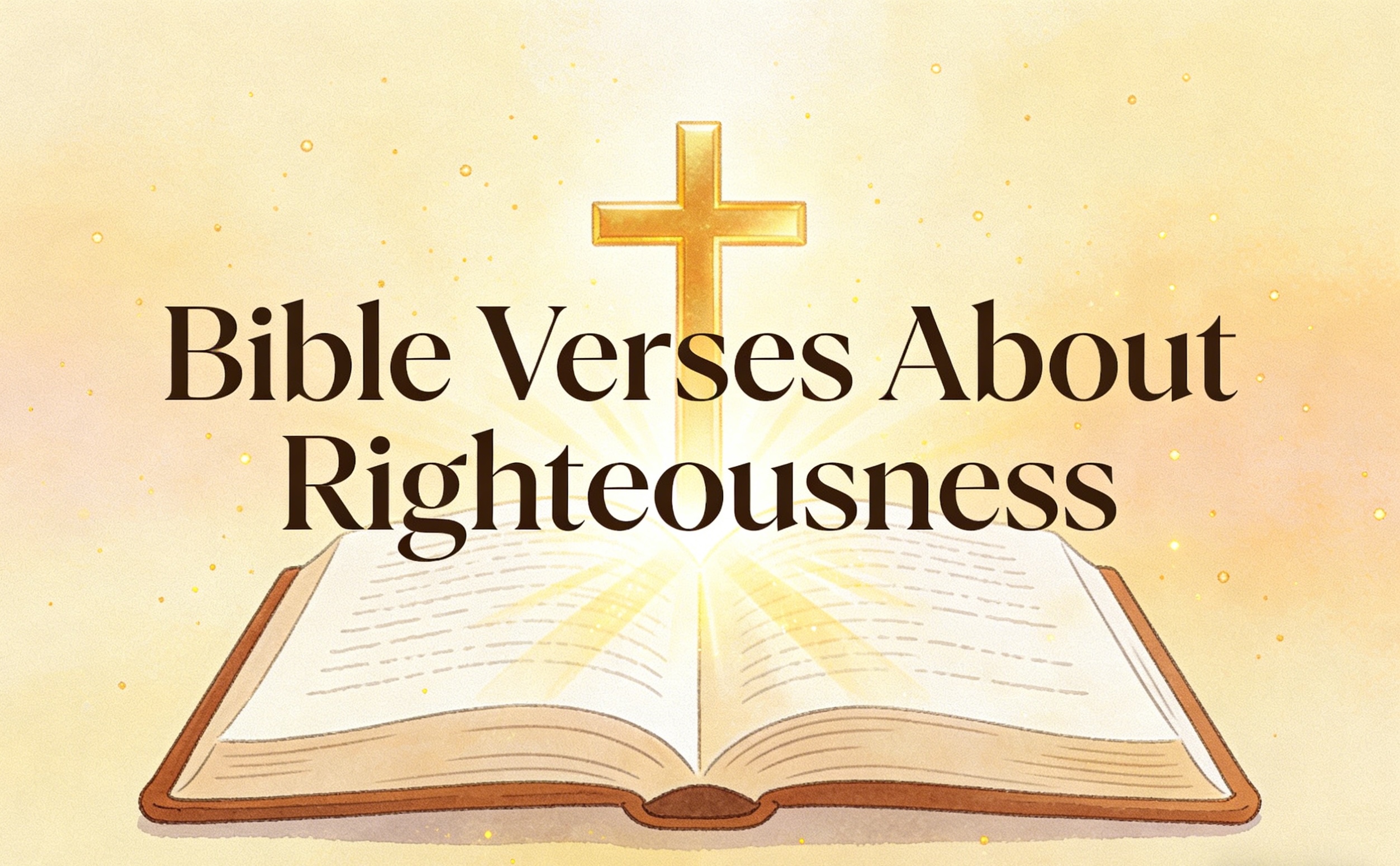 Bible Verses About Righteousness: Living Right Before God
