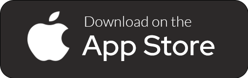 Black rectangle with white Apple logo and the text Download on the App Store..